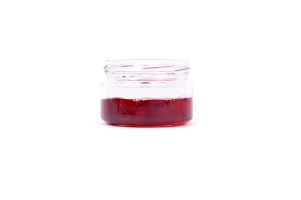 Marmellata di fragole in un vaso — Foto Stock