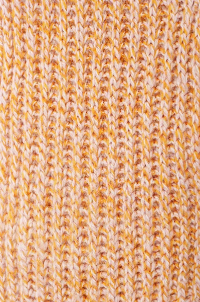 Beige color knitted background — Stock Photo, Image