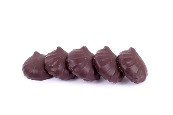 Fehérmályva üvegezett csokoládé — Stock Fotó