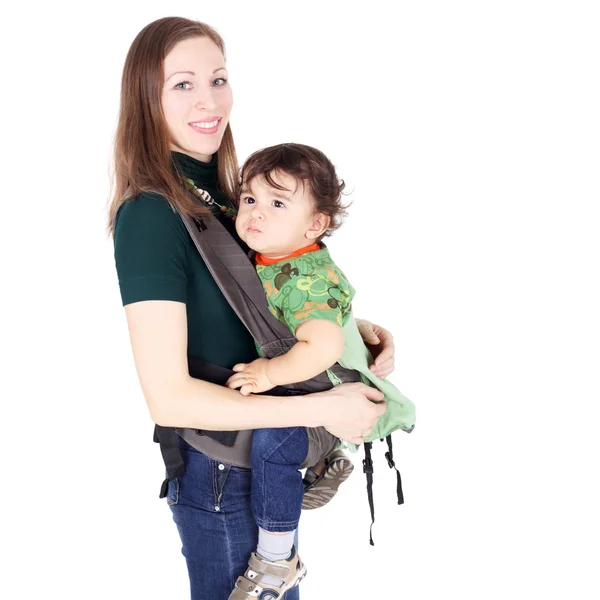 Happy family closeup — Stock Photo, Image