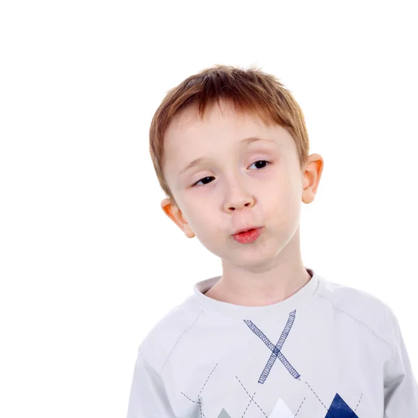 Pequeno menino bonito — Fotografia de Stock