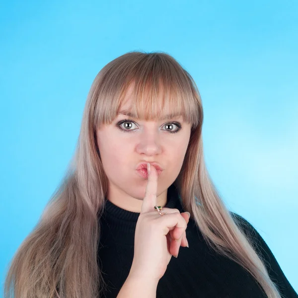 Young blond girl — Stock Photo, Image