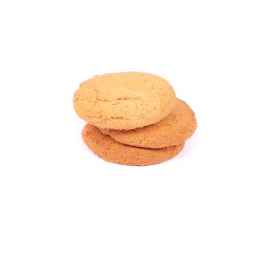 Oatcake üzerinde beyaz