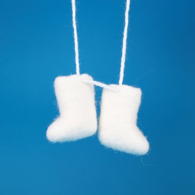 Valenki mavi üzerinde