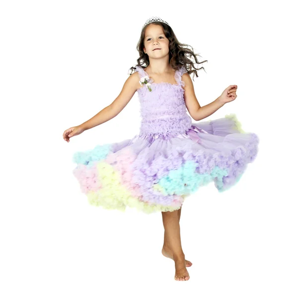 Dansende meisje closeup — Stockfoto