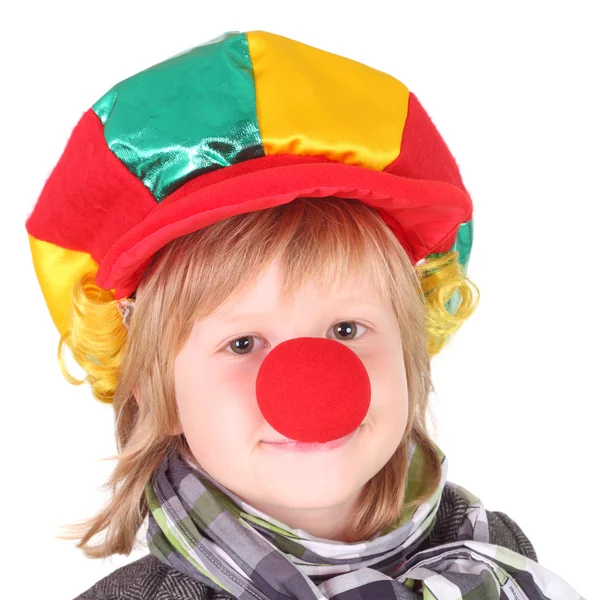 Cute little clown — Stock Photo, Image