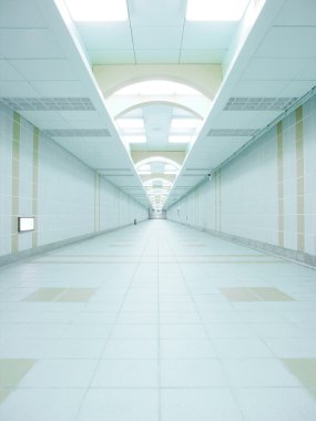 Long corridor clipart