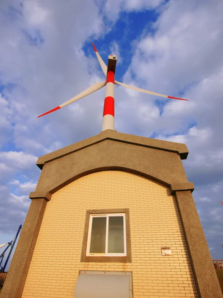 Gerador de energia eólica — Fotografia de Stock