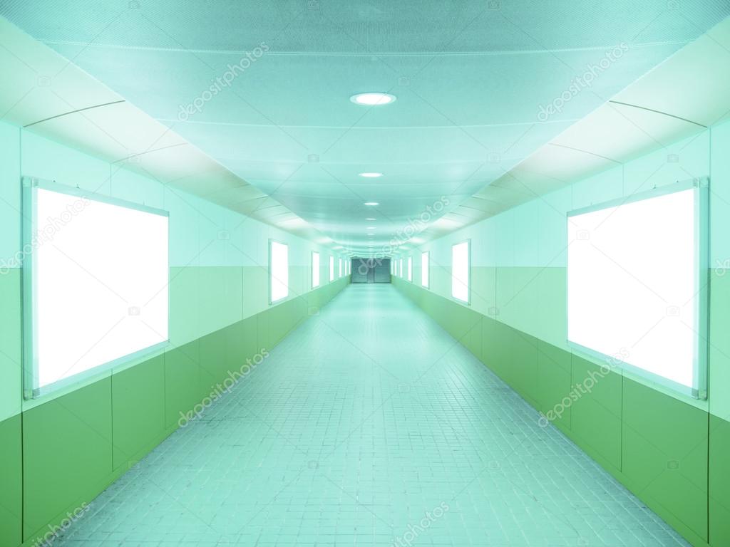 Bright corridor