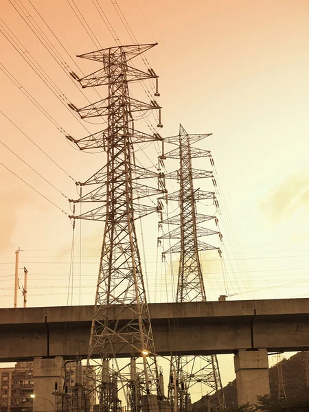 Torres elétricas — Fotografia de Stock