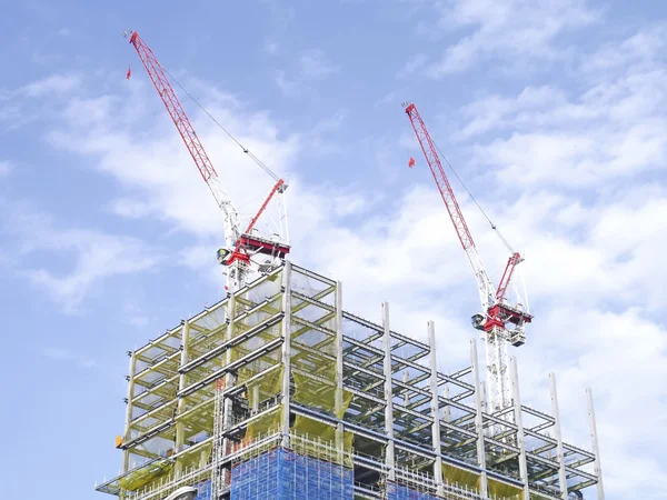 Gebouw in aanbouw — Stockfoto