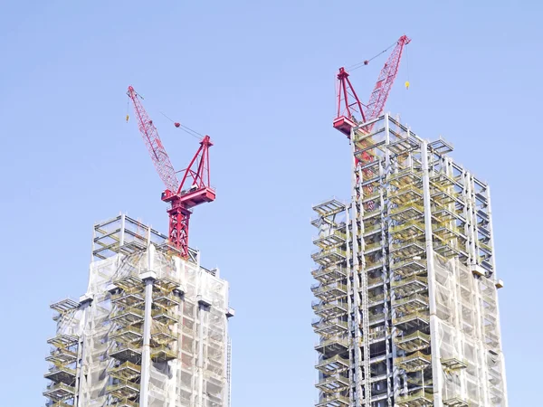 Gebäude im Bau — Stockfoto