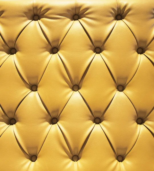 Detail of leather sofa — Stock Photo, Image