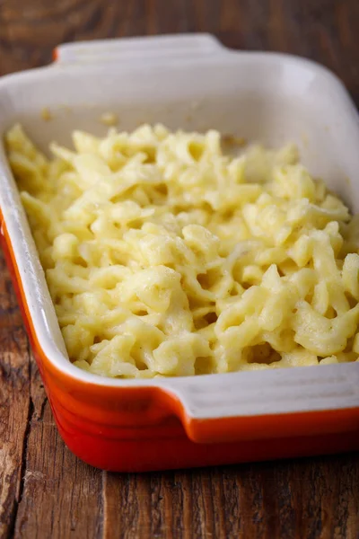 Macarrão Spaetzle Swabian Com Queijo — Fotografia de Stock