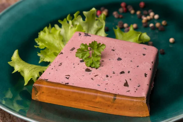 Home Made Terrine Plate — Stock Photo, Image