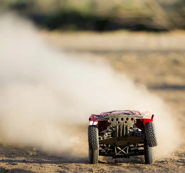 Auto Facendo Piedi Due Ruote — Foto Stock