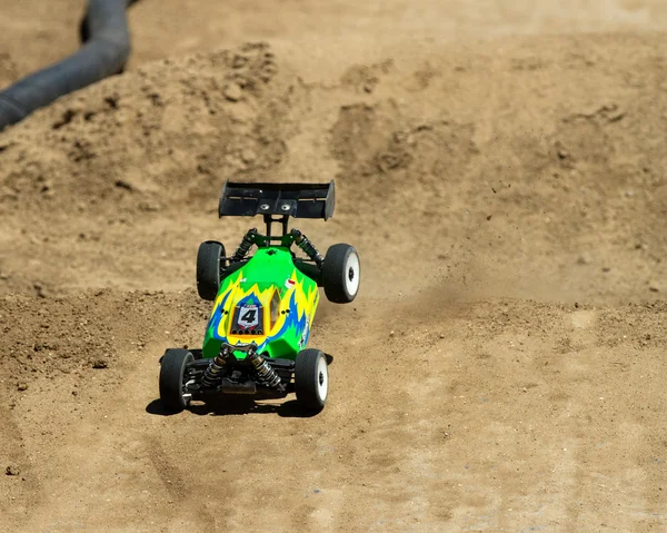 Boise Idaho Julio 2016 Coche Hace Buen Aterrizaje Durante Carrera — Foto de Stock