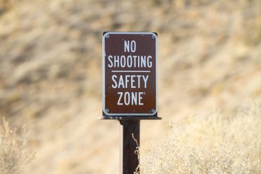 Ateş edilmediğini gösteren işaret