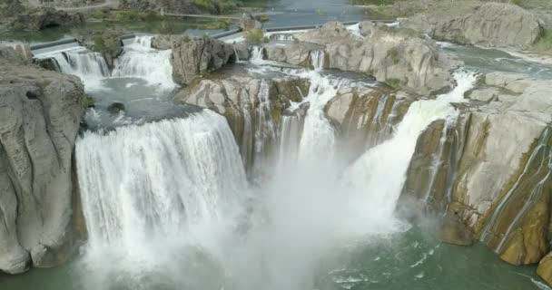 Grande caduta d'acqua in Idaho — Video Stock