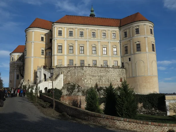 Zámek Mikulov v České republice, Europa — Stock fotografie