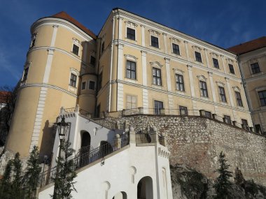 Castle Mikulov Çek Cumhuriyeti'nde, Europa