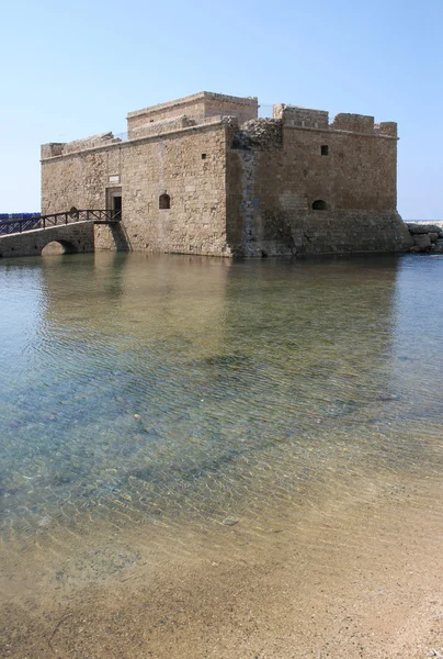 Chipre. Paphos. Castillo . Fotos de stock libres de derechos