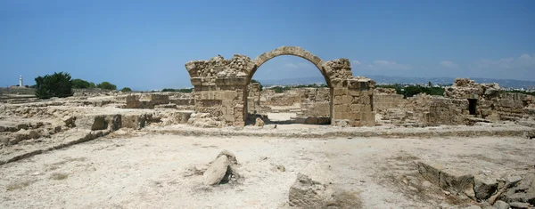 Chipre. Paphos. Saranta Kolones . Imagen de archivo