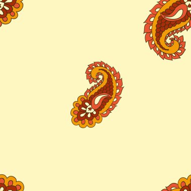 Dikişsiz desen desenli