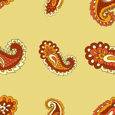 Dikişsiz desen desenli