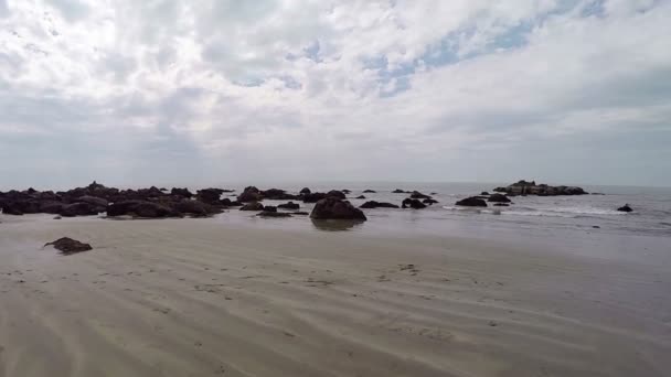 Arambol-Strand, Goa — Stockvideo