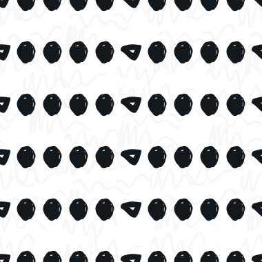 Çizilmiş geometrik seamless modeli