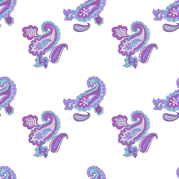 Modèle paisley sans couture — Image vectorielle