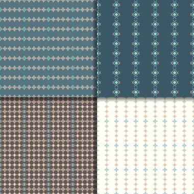 Etnik seamless modeli küme