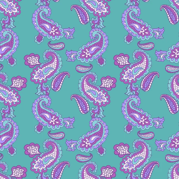 Modèle paisley sans couture — Image vectorielle