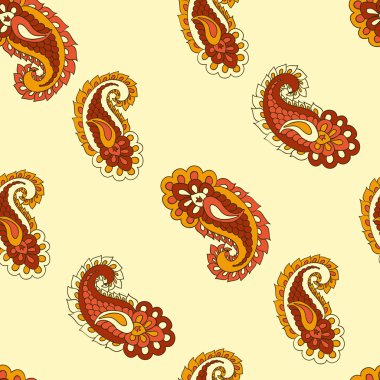 Dikişsiz desen desenli