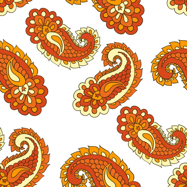 Patrón paisley sin costuras — Archivo Imágenes Vectoriales