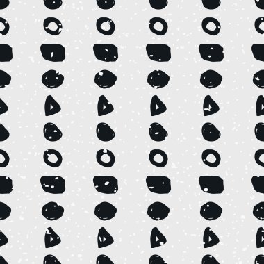 Çizilmiş geometrik seamless modeli