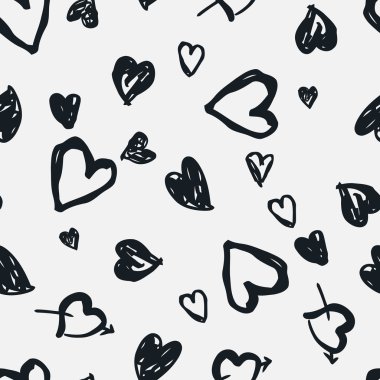 Kalpleri ile Seamless Modeli doodle