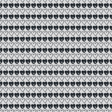 Kalpleri ile Seamless Modeli doodle