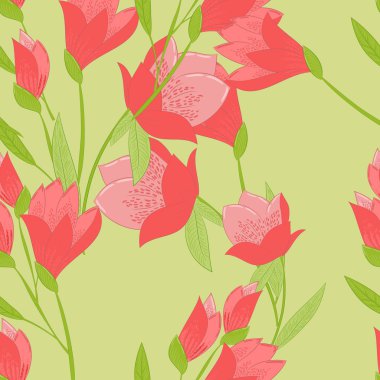 Lalelerle kusursuz desen