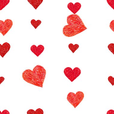 Kalpleri ile Seamless Modeli doodle