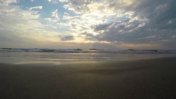 Playa de Arambol, Goa — Vídeo de stock