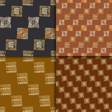 soyut Dikişsiz desen