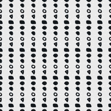 Çizilmiş geometrik seamless modeli