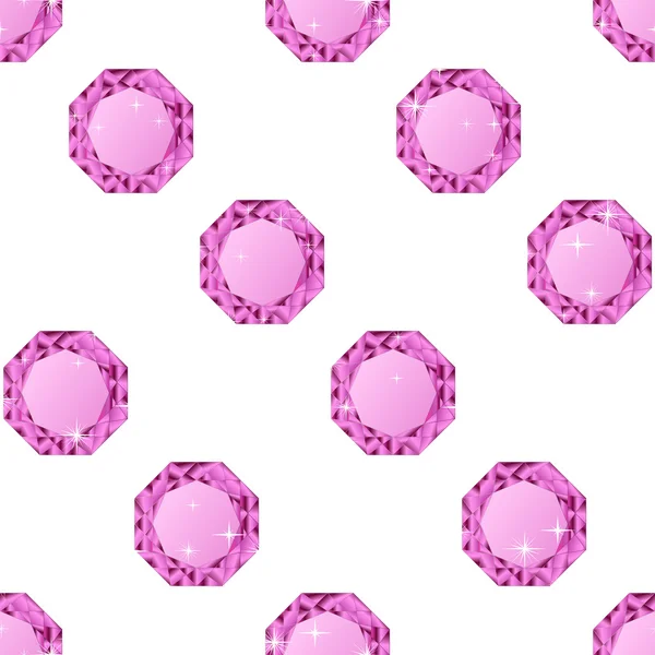 Diamants motif sans couture — Image vectorielle