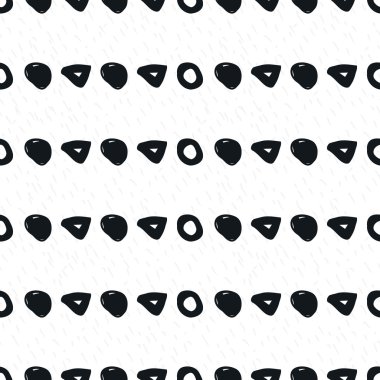 Çizilmiş geometrik seamless modeli