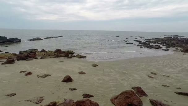 Arambol-Strand, Goa — Stockvideo