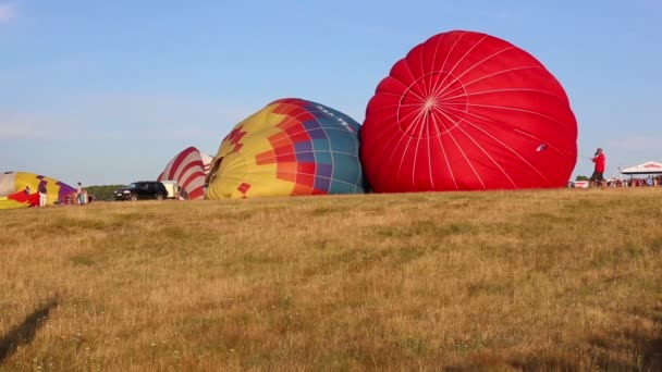 20 lipca 2015 r. Białoruś, Mińsk Mistrzostwa na lotnictwo — Wideo stockowe