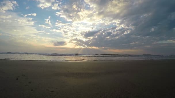 Arambol-Strand, Goa — Stockvideo