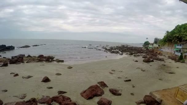 Praia de Arambol, Goa — Vídeo de Stock